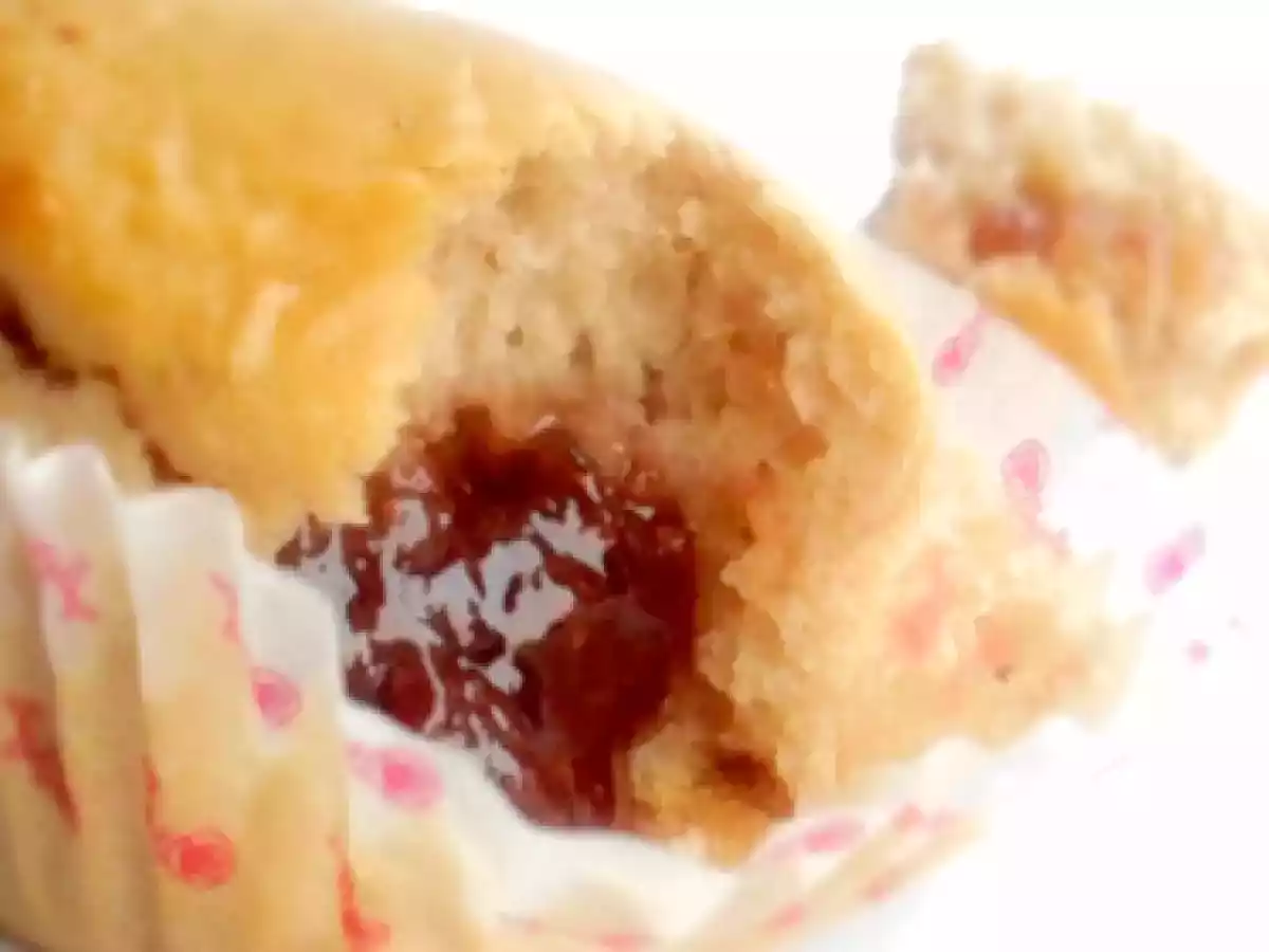 Muffins Moelleux à la Confiture de Fraises