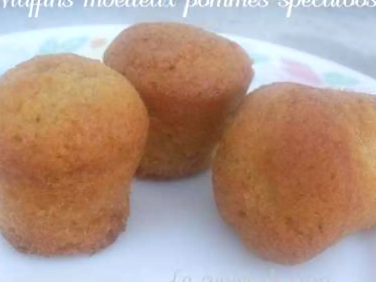 Muffins moëlleux pommes spéculoos - photo 2