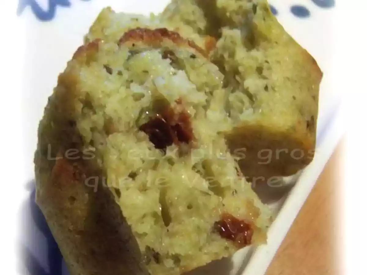 Muffins pesto tomates séchées - photo 2
