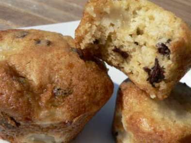 Muffins poires-pépites de chocolat - photo 2