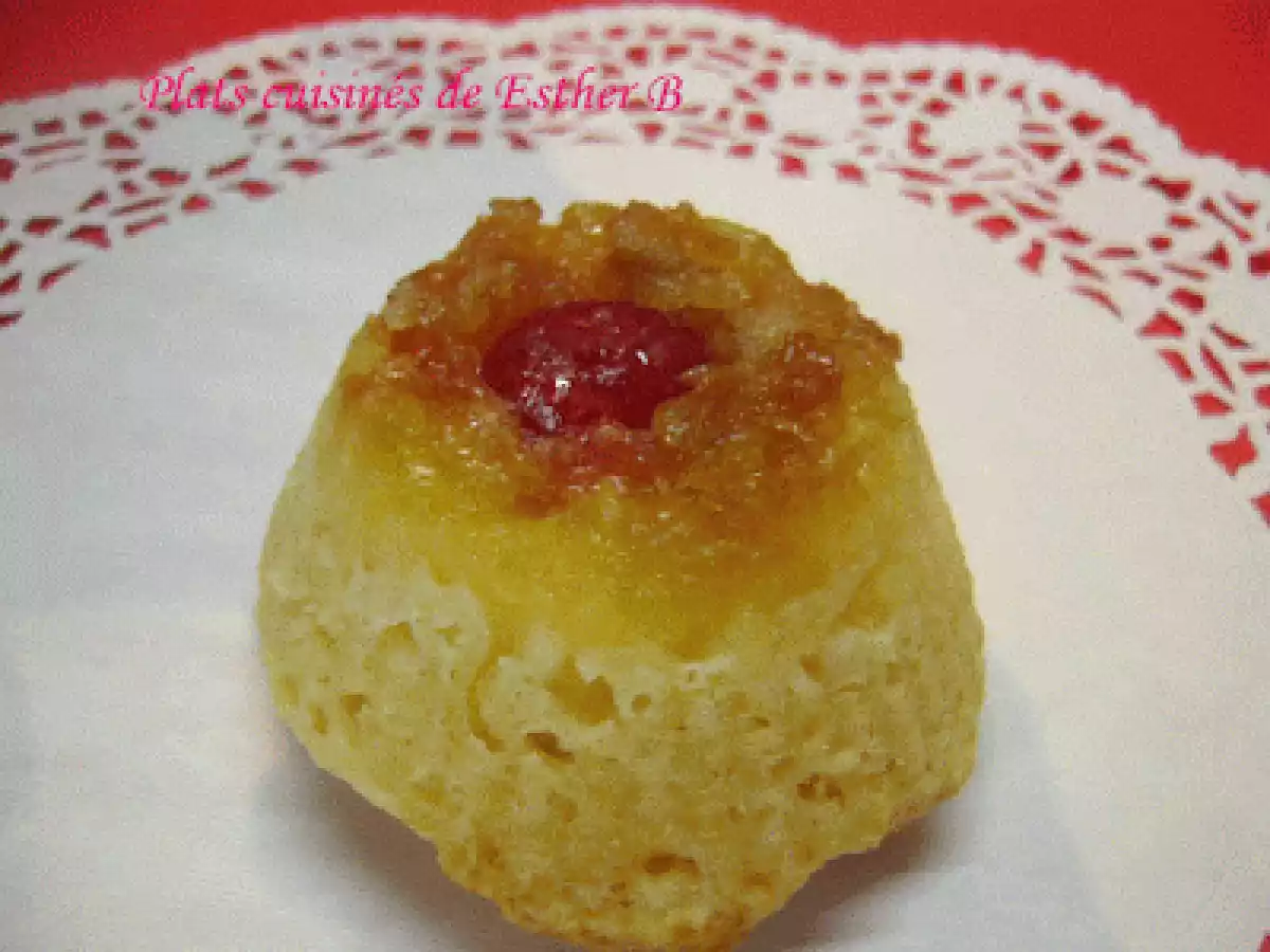 Muffins renversés aux ananas - photo 2