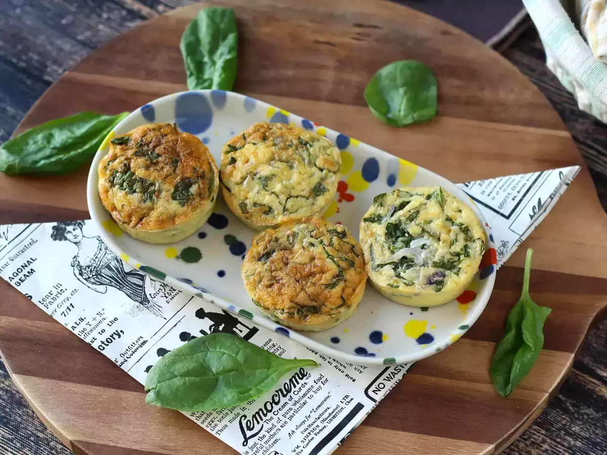 Muffins salés au cottage cheese au Air Fryer - photo 5