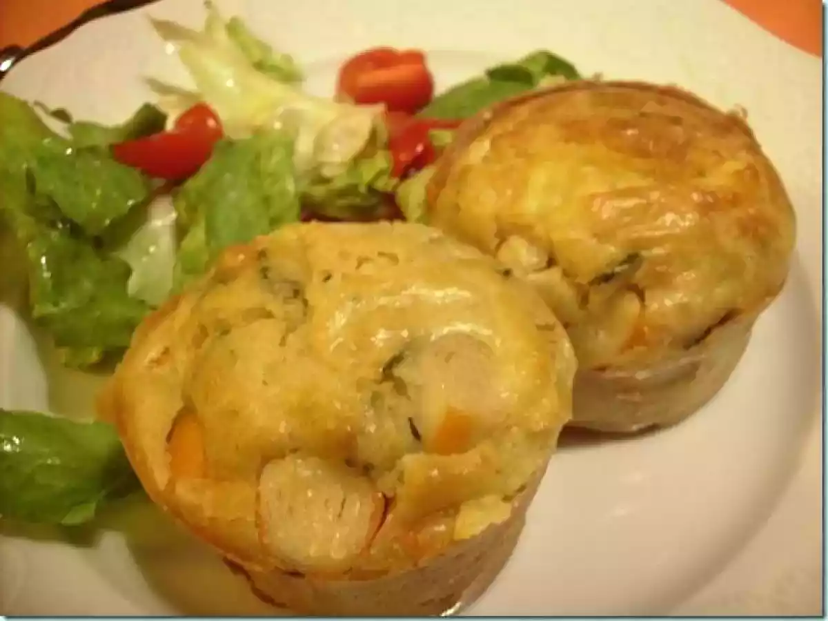 Muffins salés au surimi et gouda - photo 3