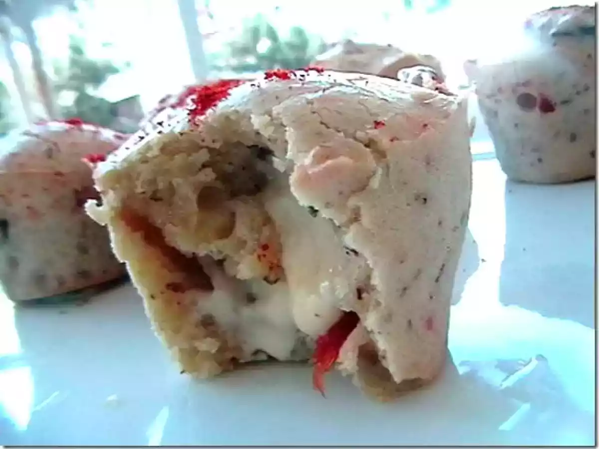 Muffins salez aux fromage fondant - photo 2