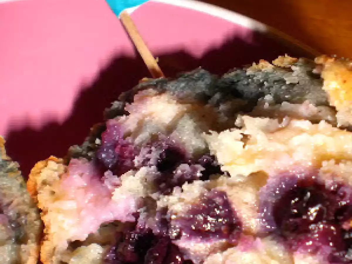 Muffins suèdois aux myrtilles, muesli, pomme et crème d'avoine - photo 2