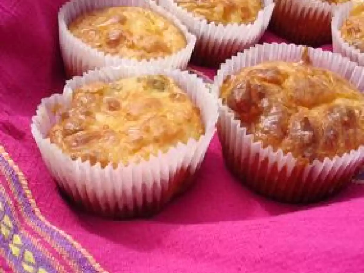 Muffins tomates concombre piquillos