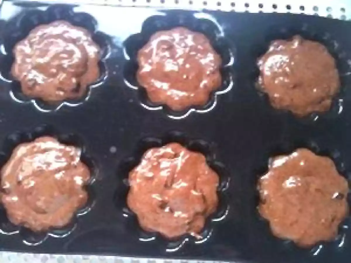 Muffins tout chocolat au coeur de Mon Chéri