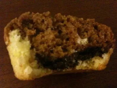 Muffins TriColore : chocolat blanc, chocolat au lait et Nutella, photo 2
