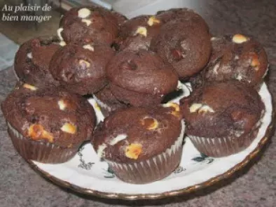 Muffins triple chocolat