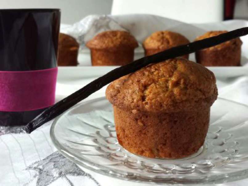 Muffins vanille - Recette Ptitchef