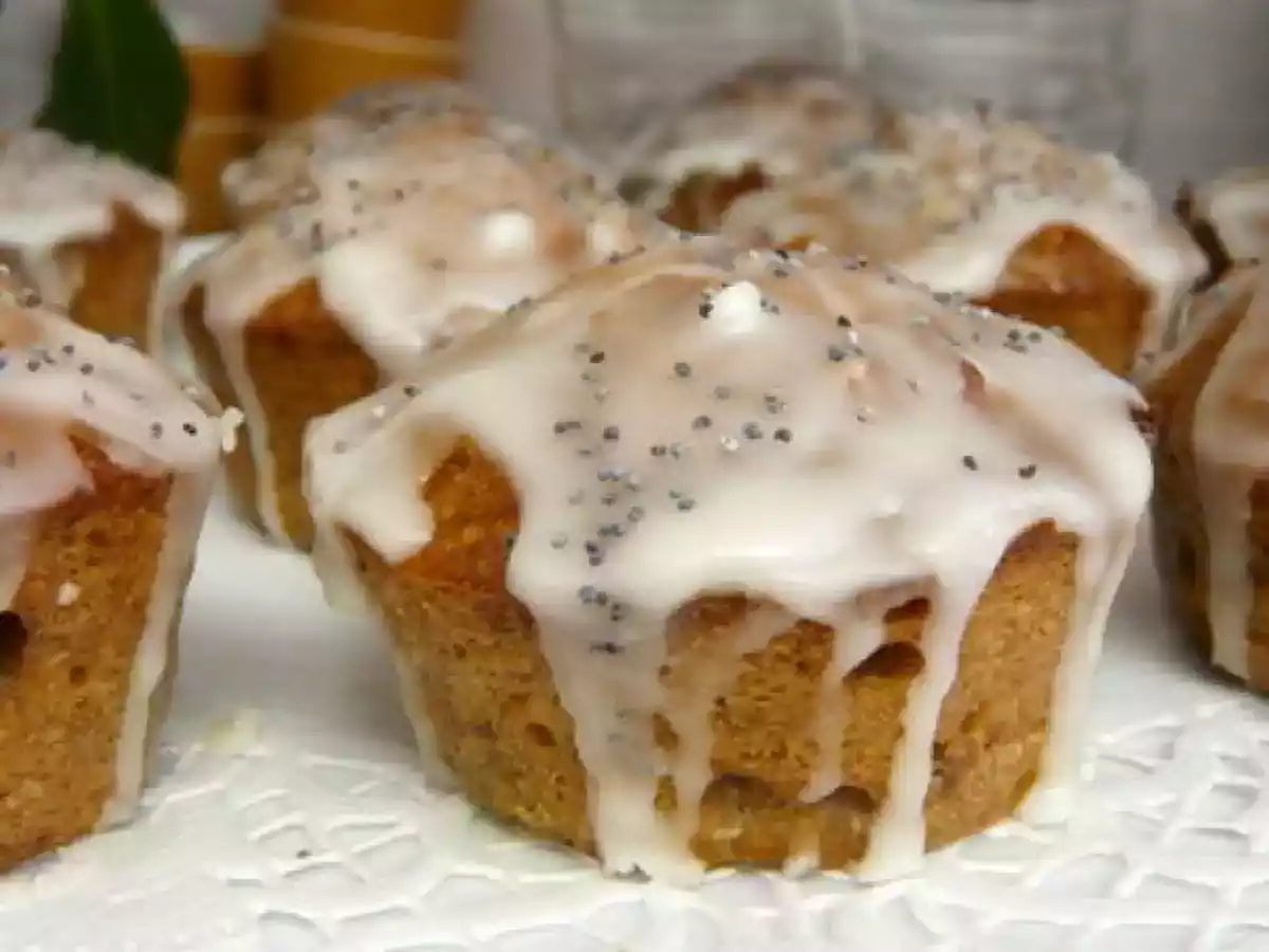 Muffins végétaliens aux bananes, carottes, noix et coco. - photo 3