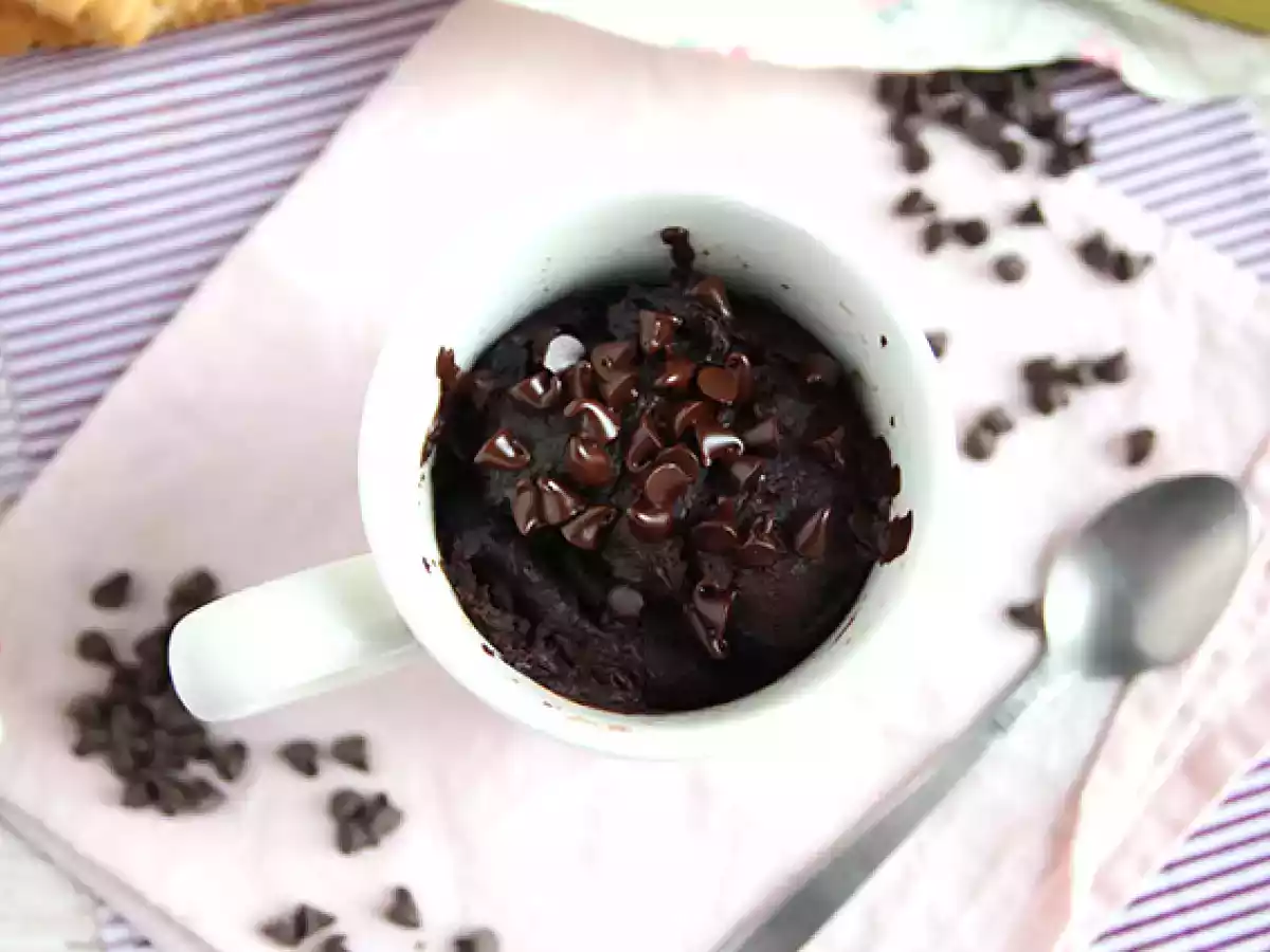 Mug cake au chocolat et au beurre de cacahuètes - photo 6