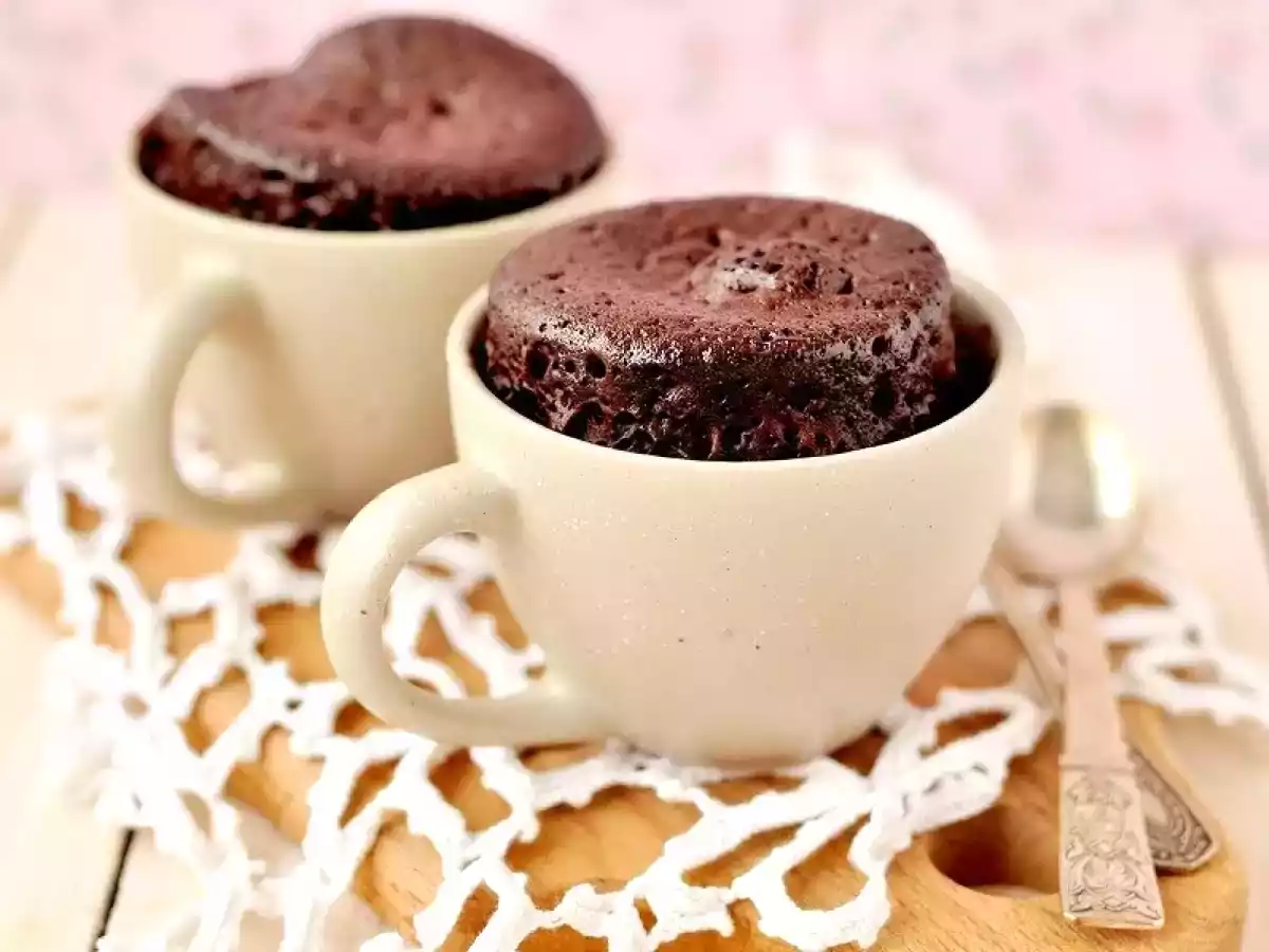 Mug cake au Nutella