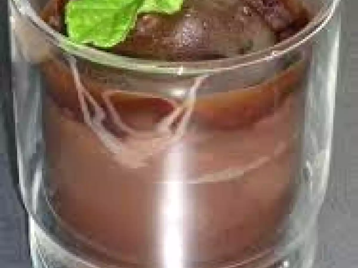 Mug cake choco-menthe