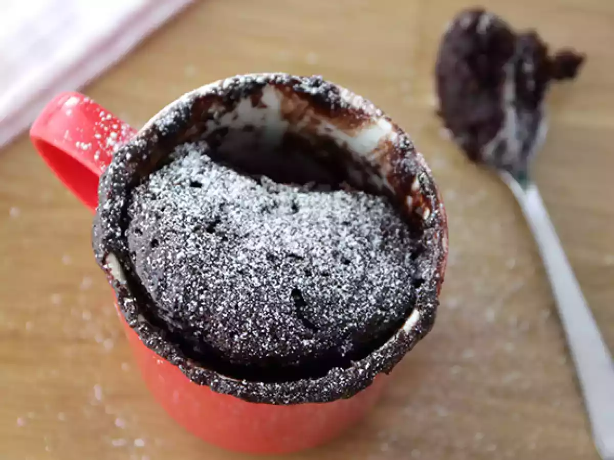 Mug Cake moelleux au Nutella