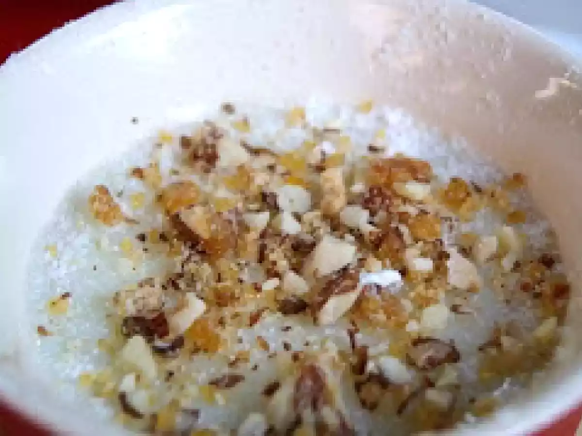 Muhallebie avec de la gomme arabique (Sakizli Muhallebi)