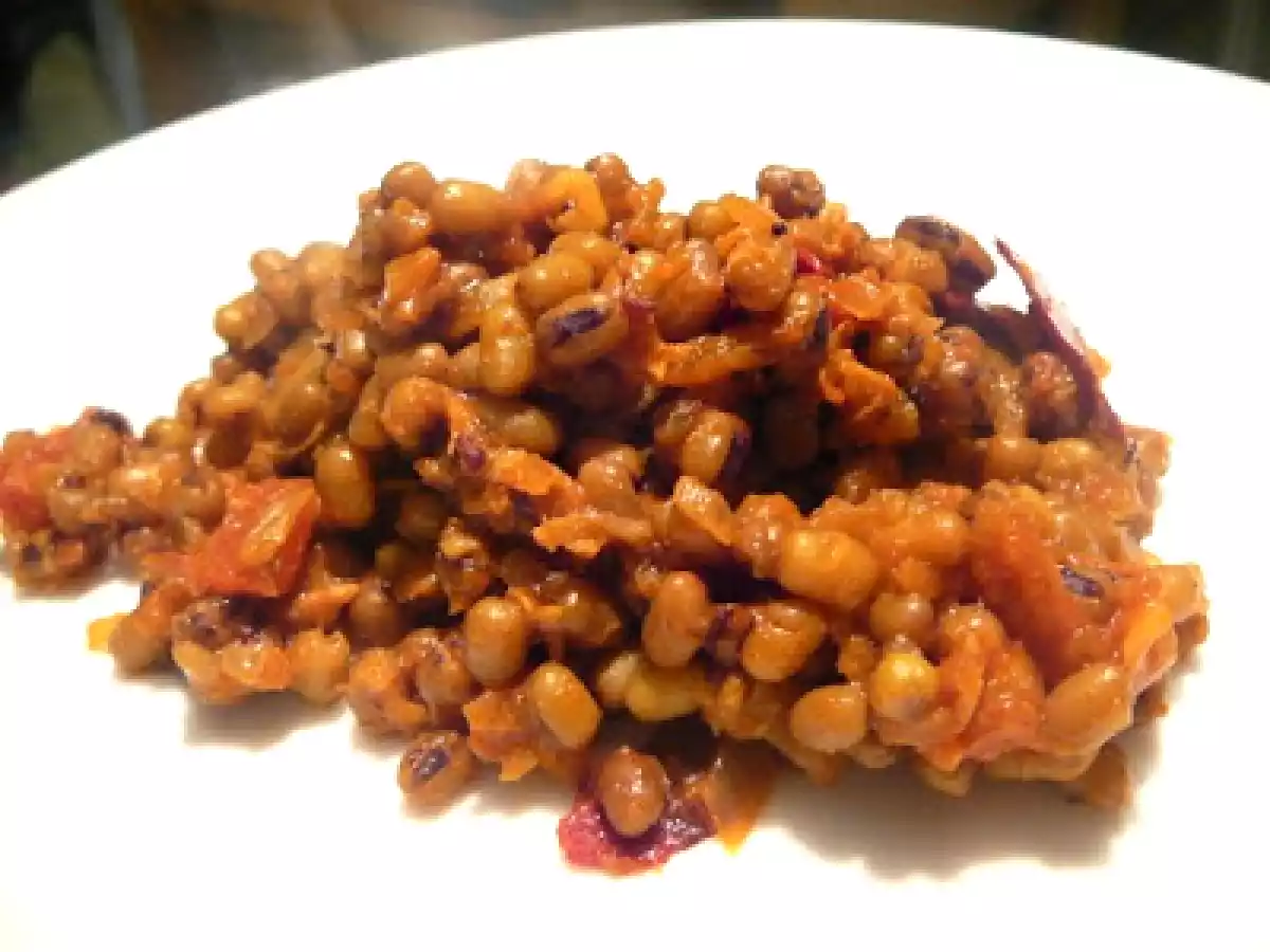 Mung massala - Haricot mungos épicés