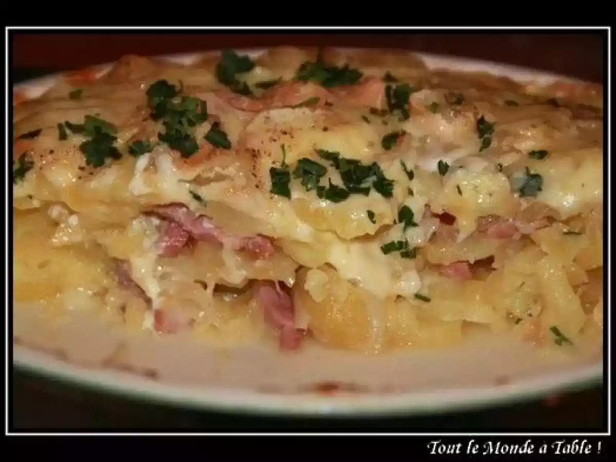 Munster coiffé : tartiflette au munster, une spécialité alsacienne - photo 2