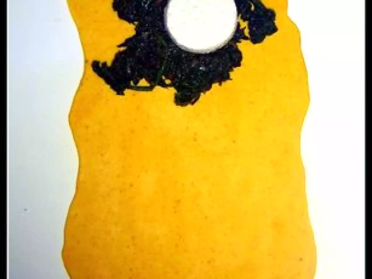 Naan curry d'epinards et fromage de chevre