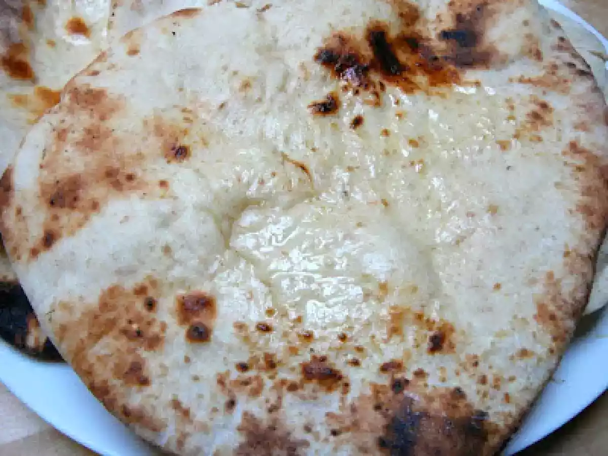 Naan nature ? Presque comme à la sortie du Tandoor