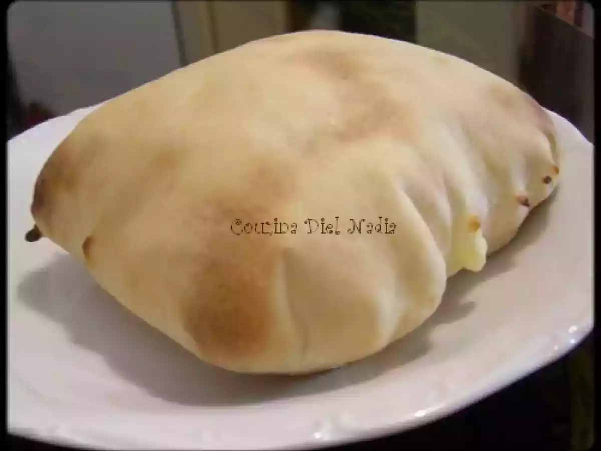 Naans a la Vache qui Rit et cuit au four