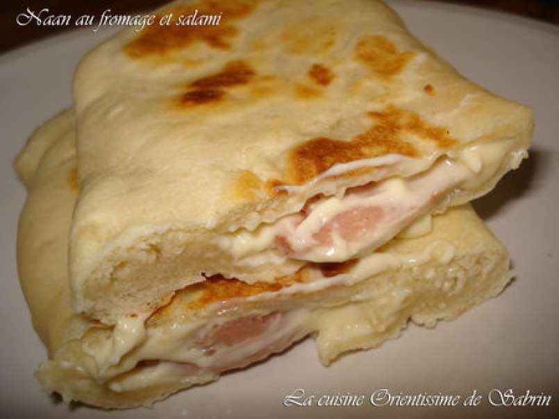 Naans au fromage et salami + un prix pour moi et surement pour toi aussi ))), photo 1