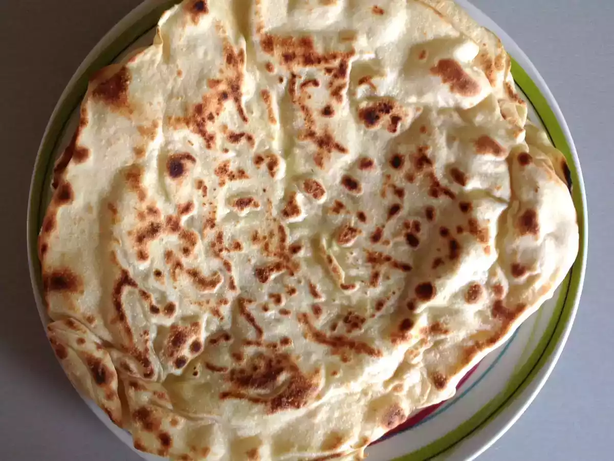 Naans au fromage (vache qui rit)
