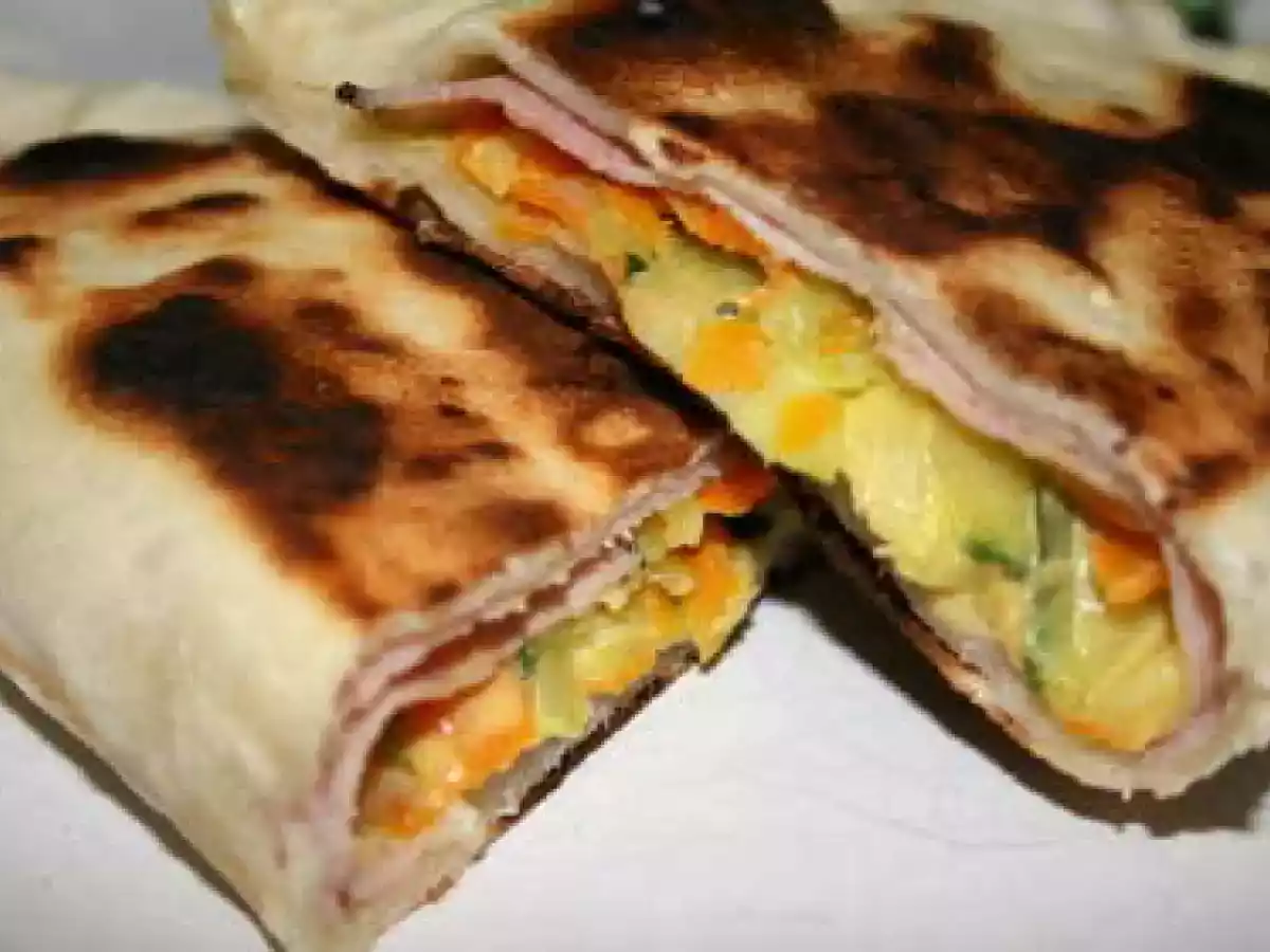 naans fourés aux légumes et au curry - photo 2