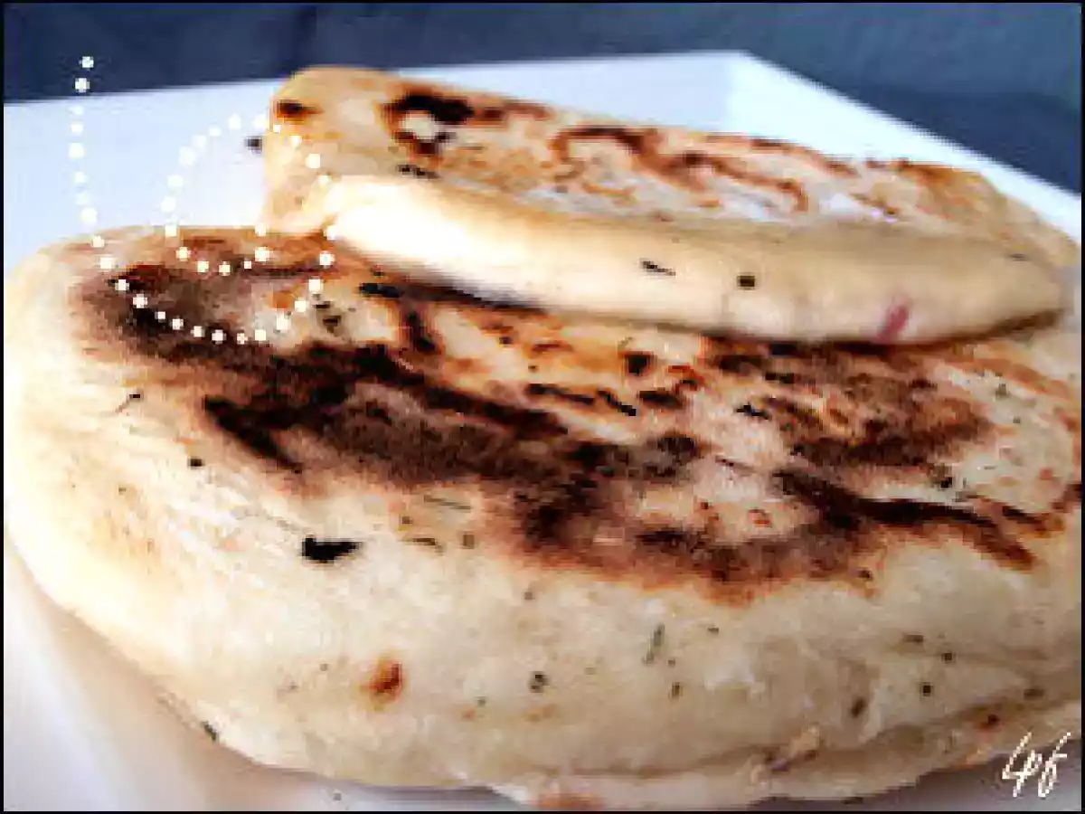 Naans tomate / mozza / jambon - photo 2