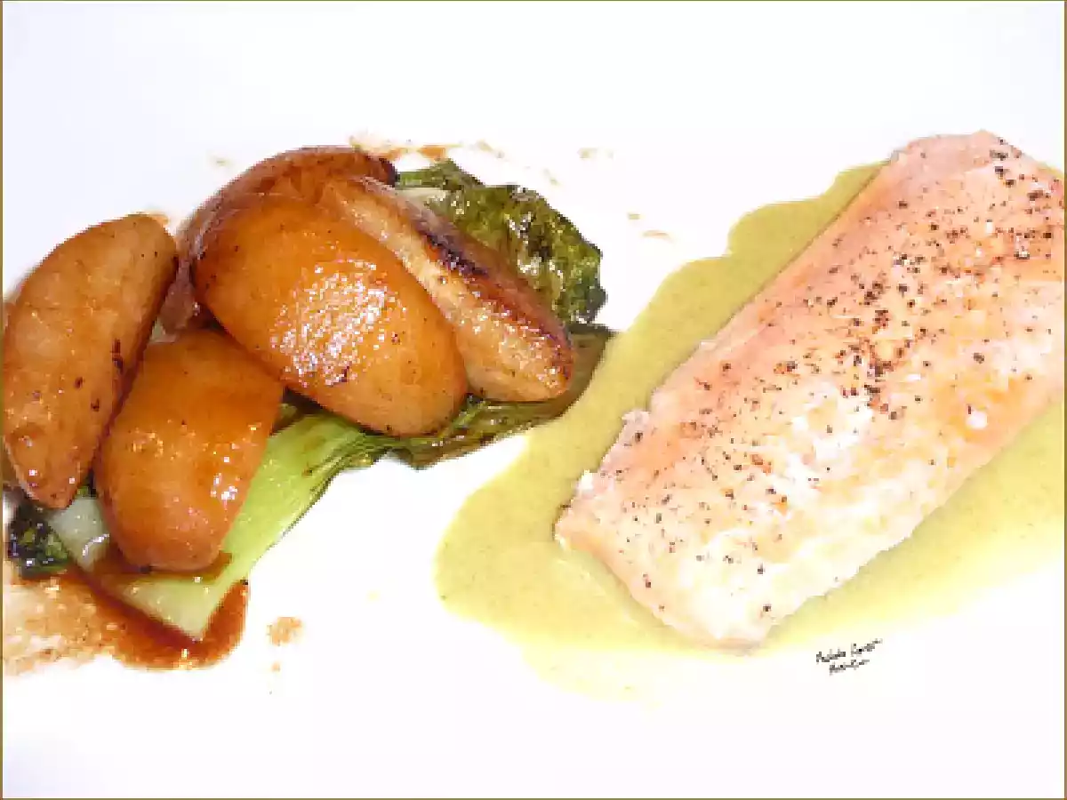 Nashis rôtis au Caramel de Kola, Sauce Fenugrec ... - photo 2