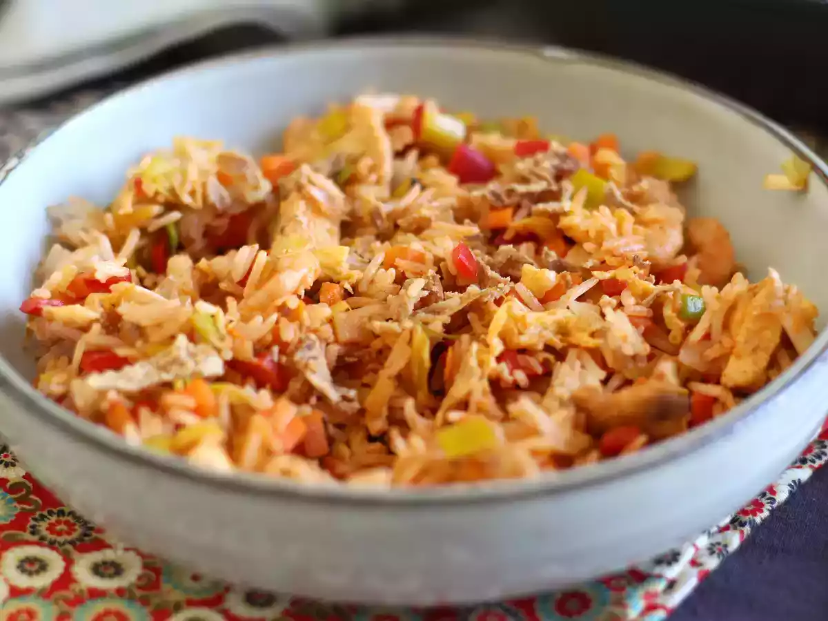 Nasi goreng, le plat de riz Indonesien - photo 3