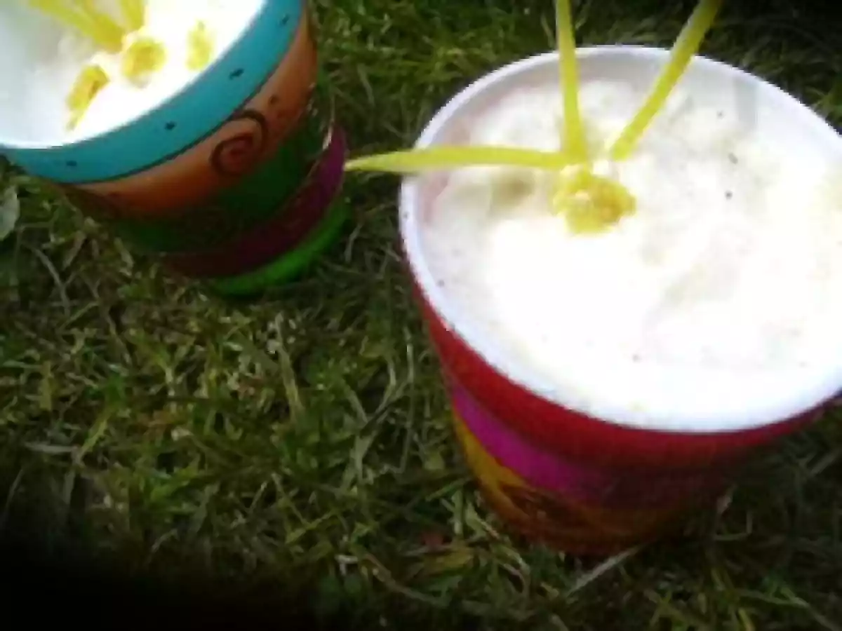 Neige de coco façon sorbet au citron