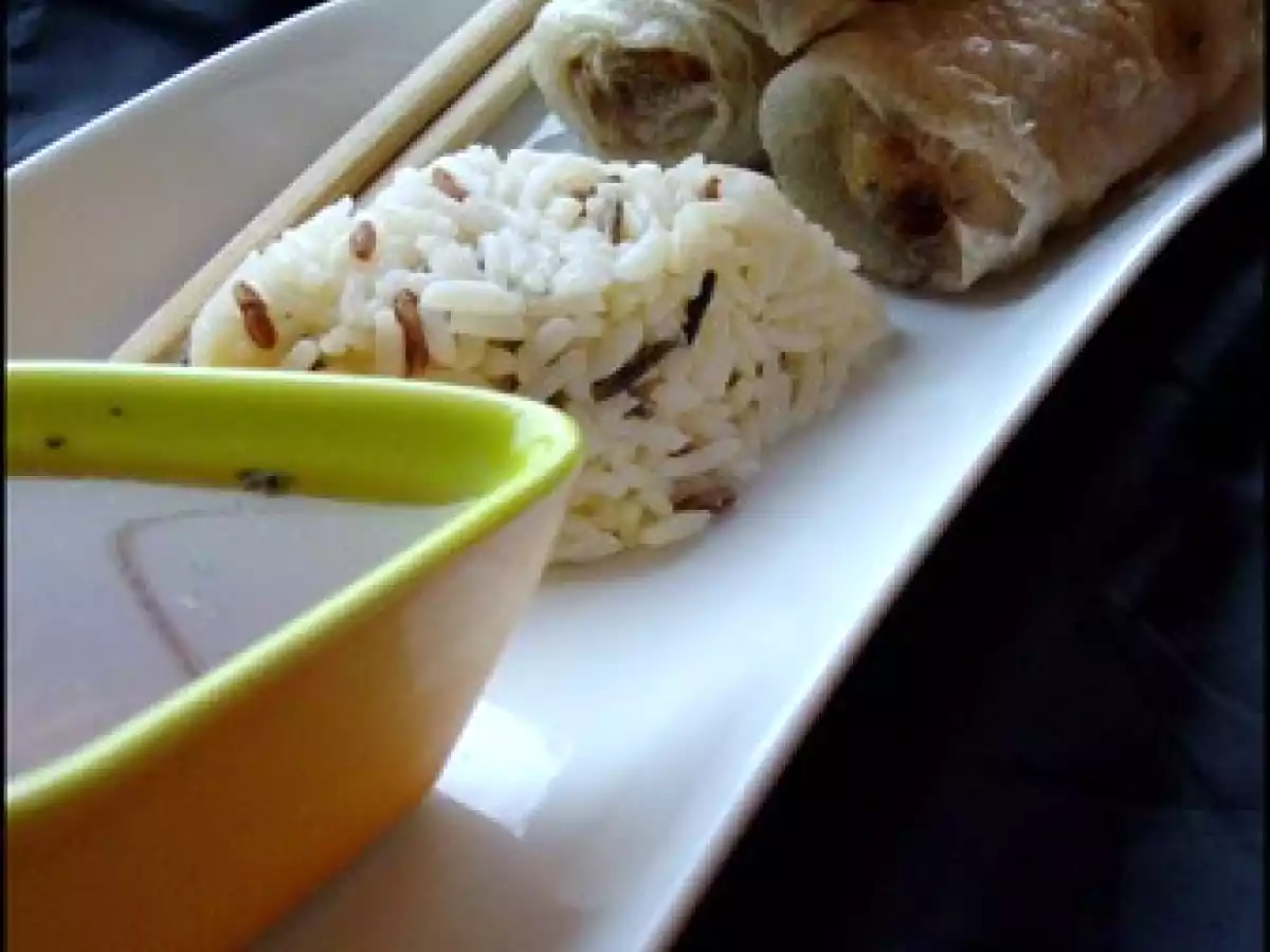 Nems au crabe sans oeuf