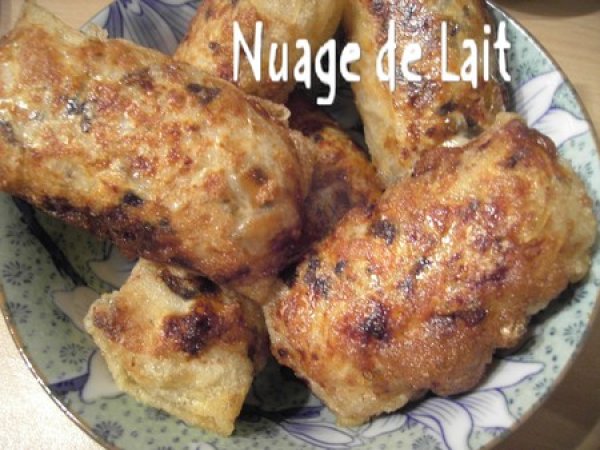 Recette de nems au poulet et sauce maison