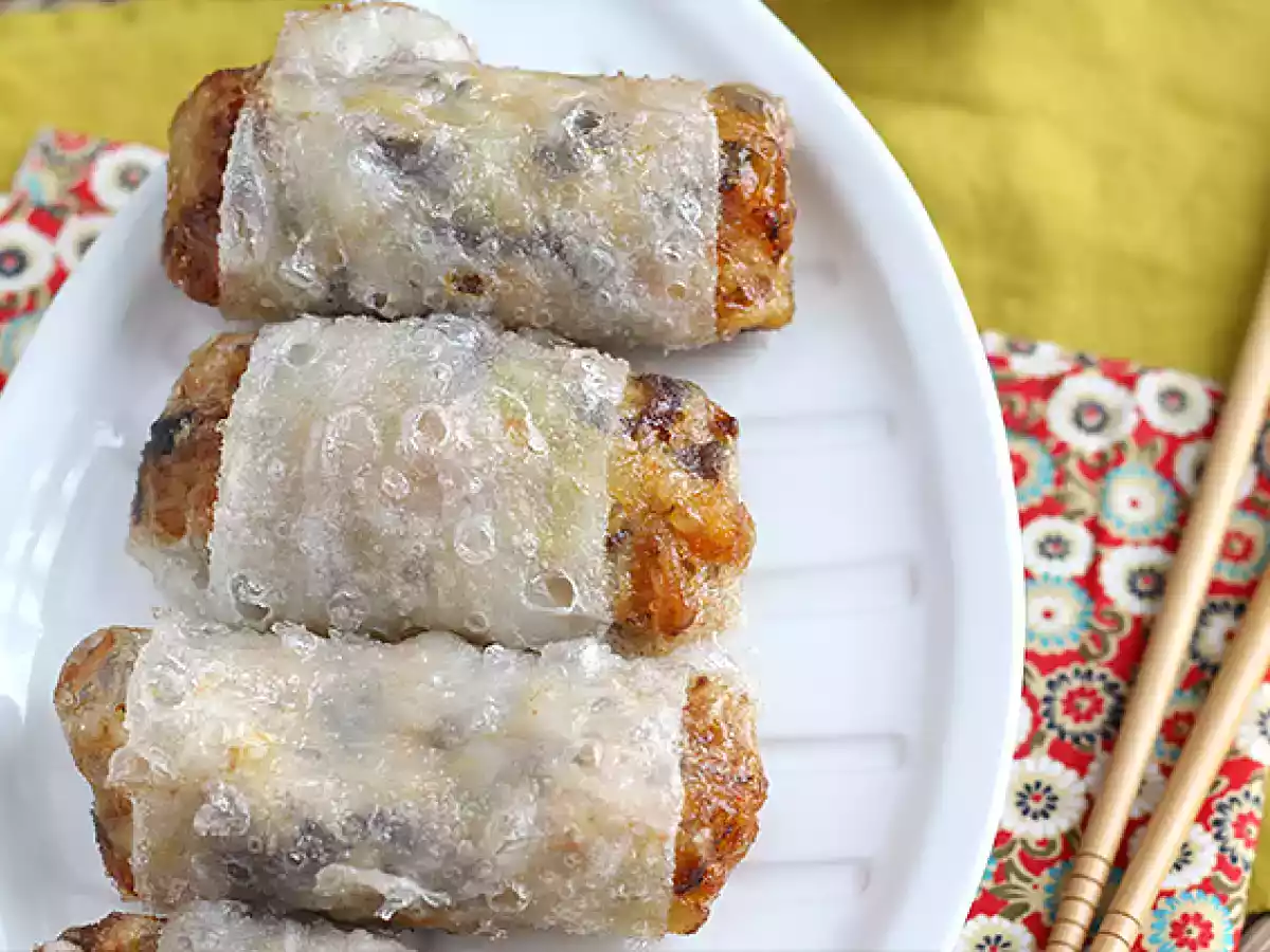 Nems aux crevettes et champignons - photo 4