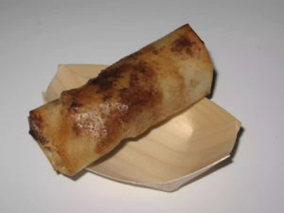 Nems de confit de canard au chutney de figues