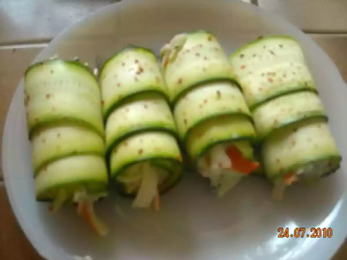 NEMS DE SURIMI DE CRABE AUX COURGETTES - photo 2
