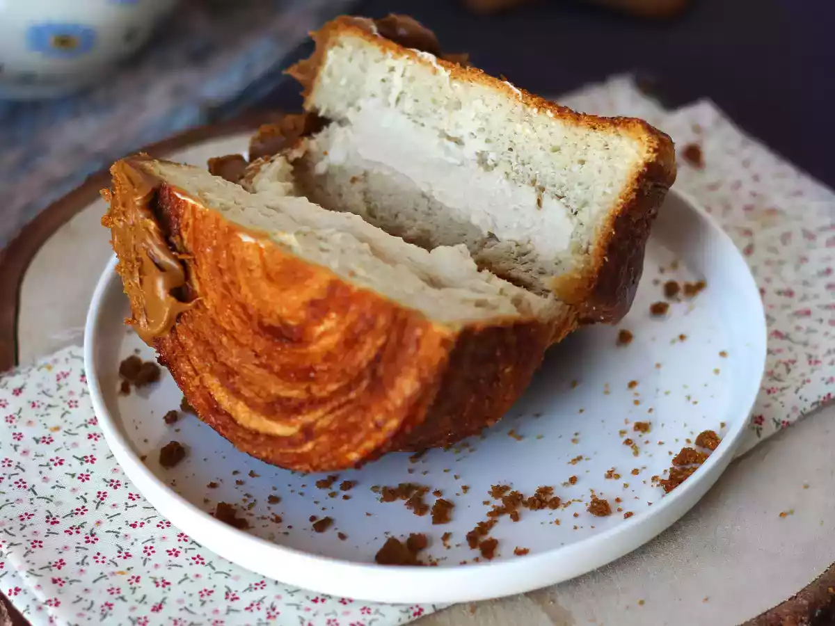 New York roll express aux speculoos - recette rapide et économique - photo 5