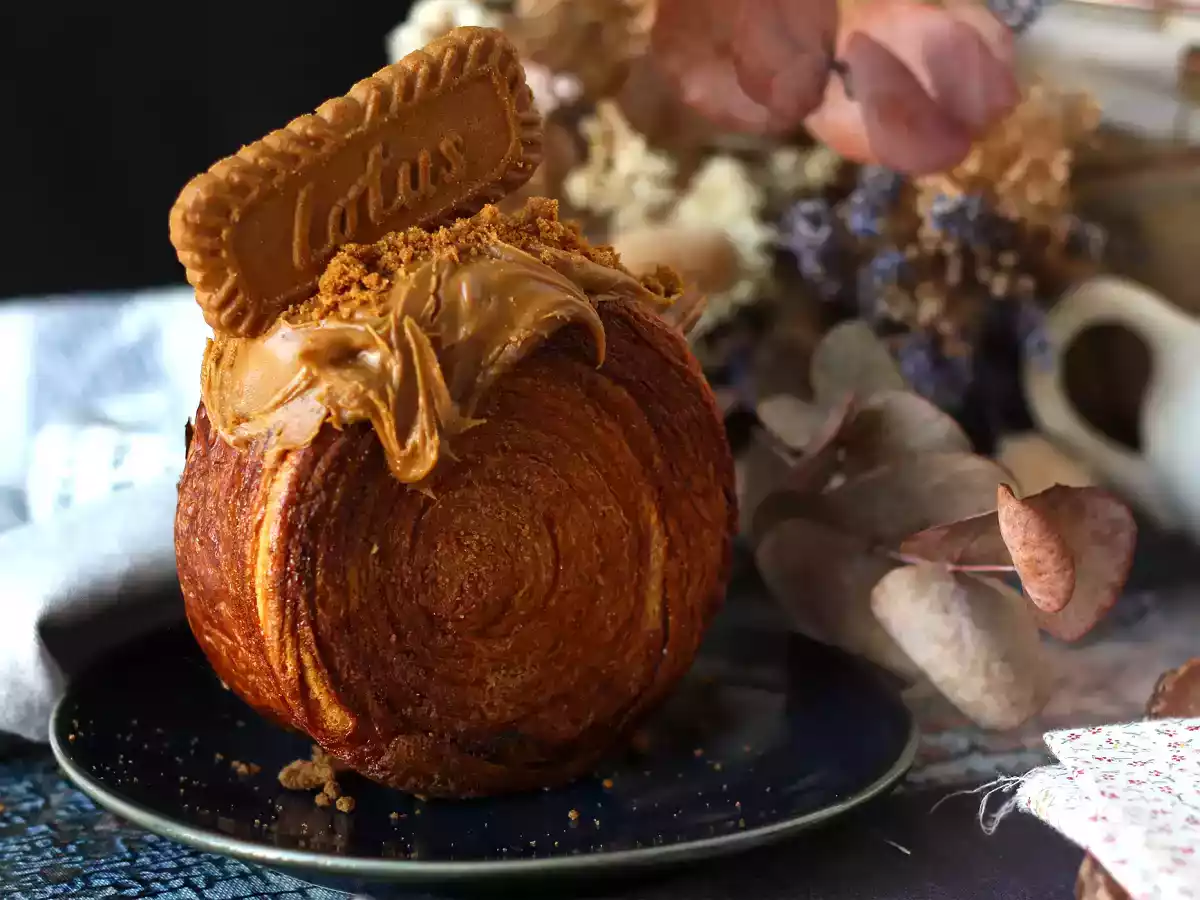 New York roll express aux speculoos - recette rapide et économique - photo 9