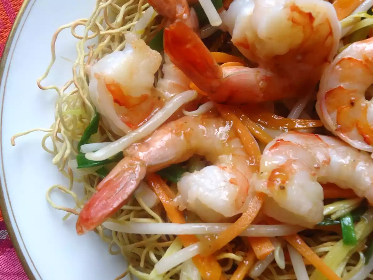 Nid de nouilles aux crevettes - photo 2