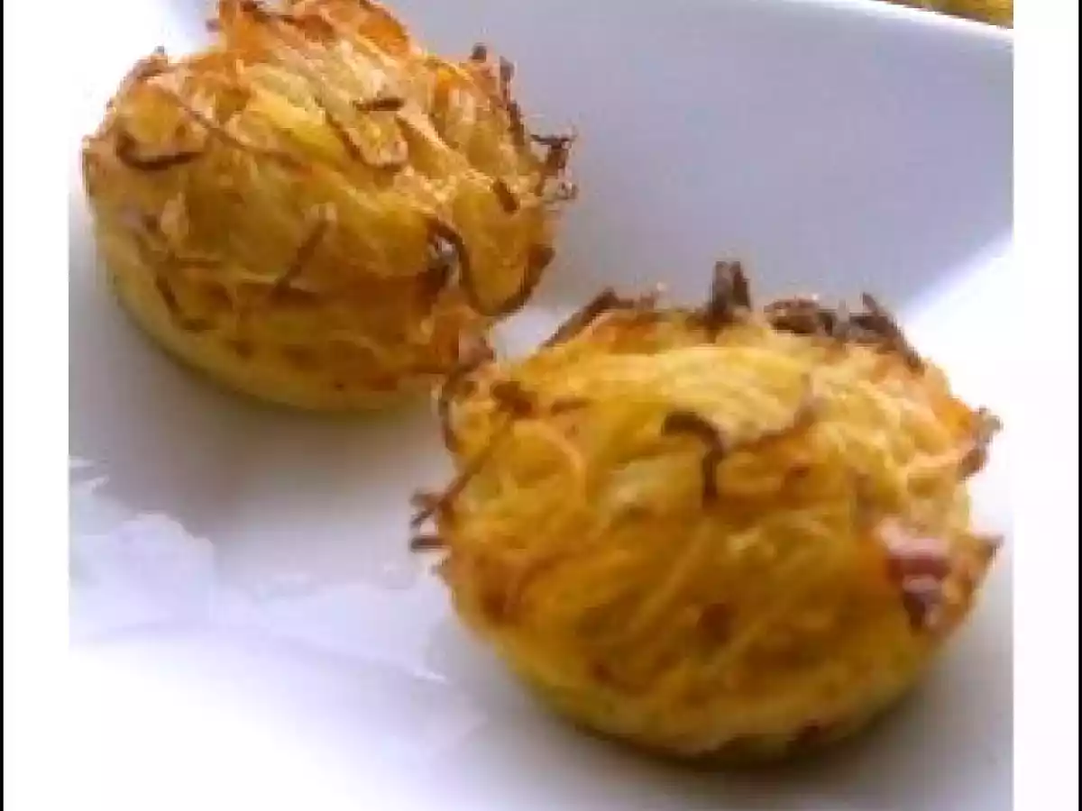 Nids de pommes de terre au saumon fumé