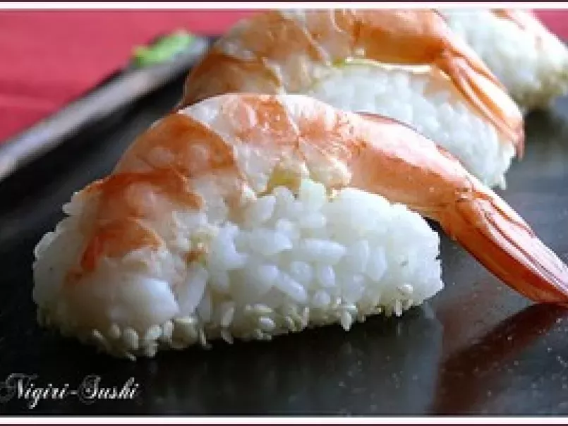 Nigiri-sushi ( Japon), photo 1