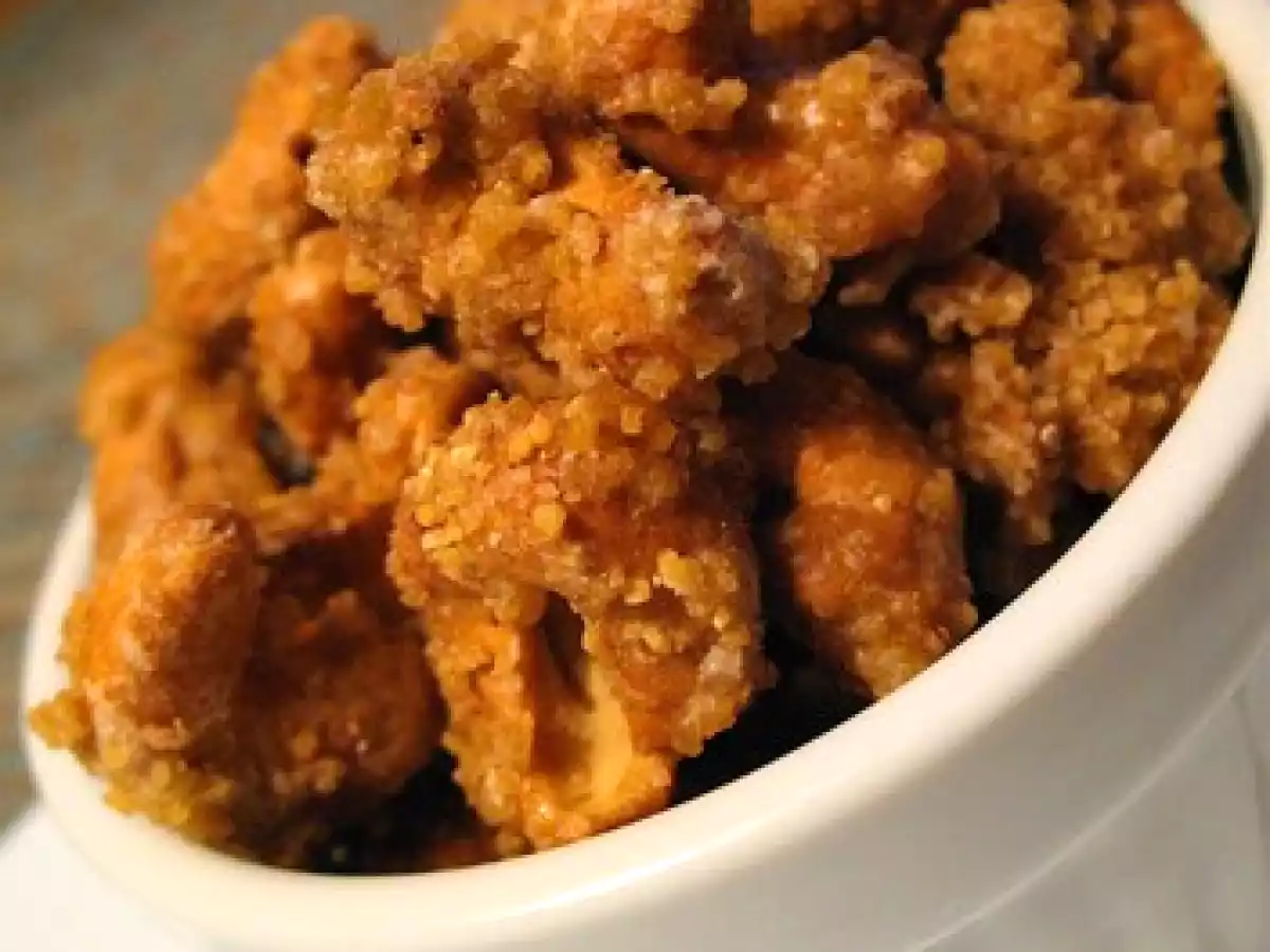 Noix de cajou à l'érable et à la fleur de sel... une histoire d'amour sucrée-salée