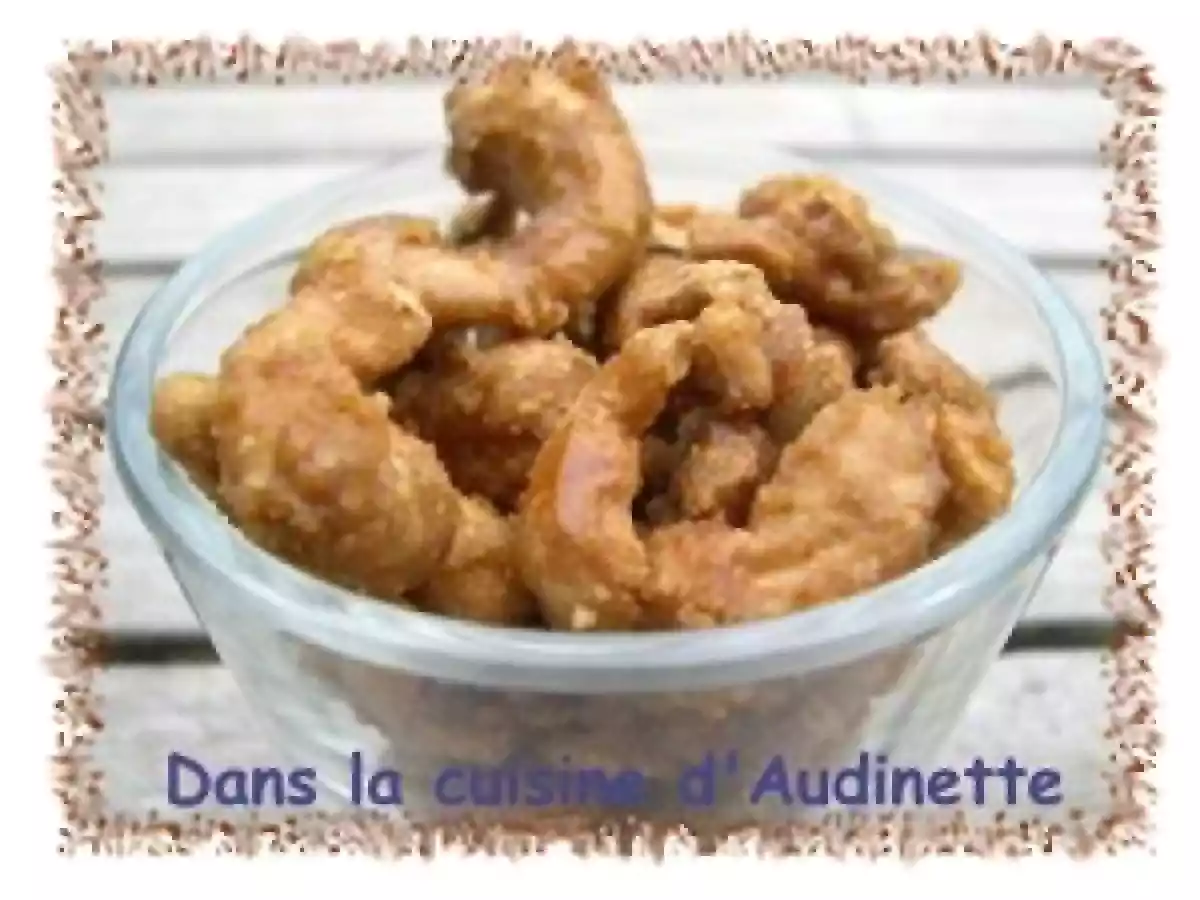 Noix de cajou sucrées salées de Ninnie