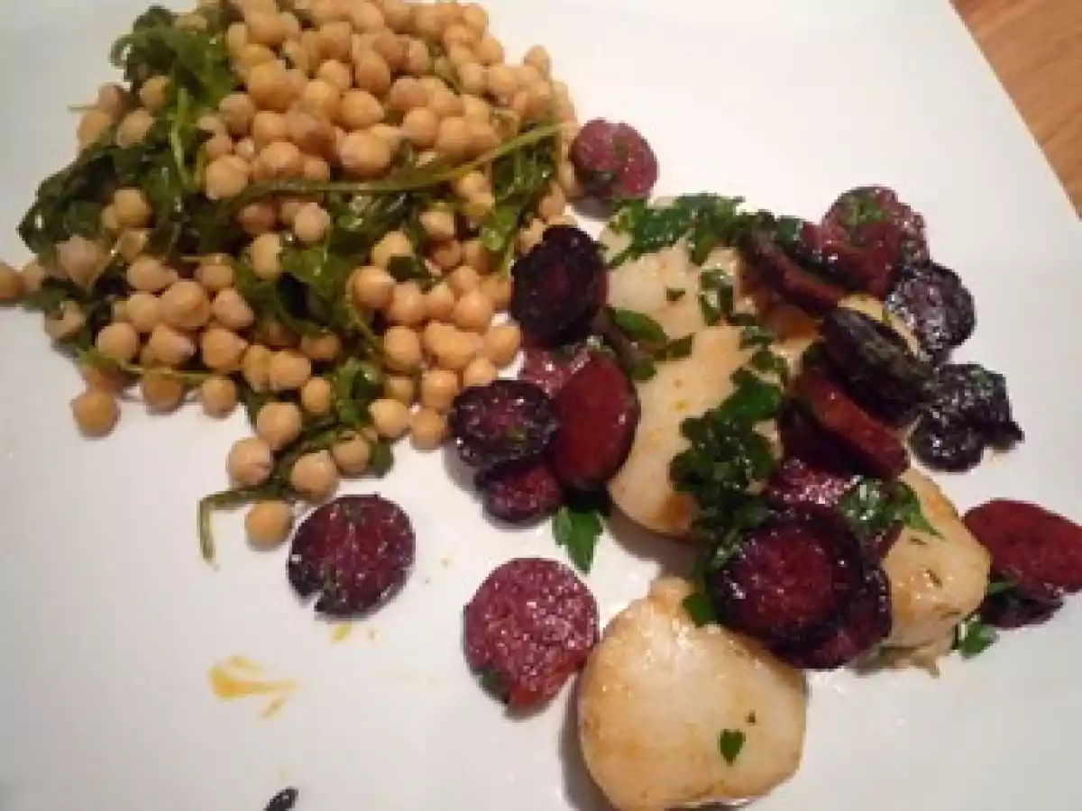 NOIX DE SAINT-JACQUES AU CHORIZO - photo 2