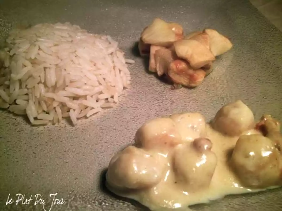 Noix de Saint Jacques au miel, curry et pommes - photo 2