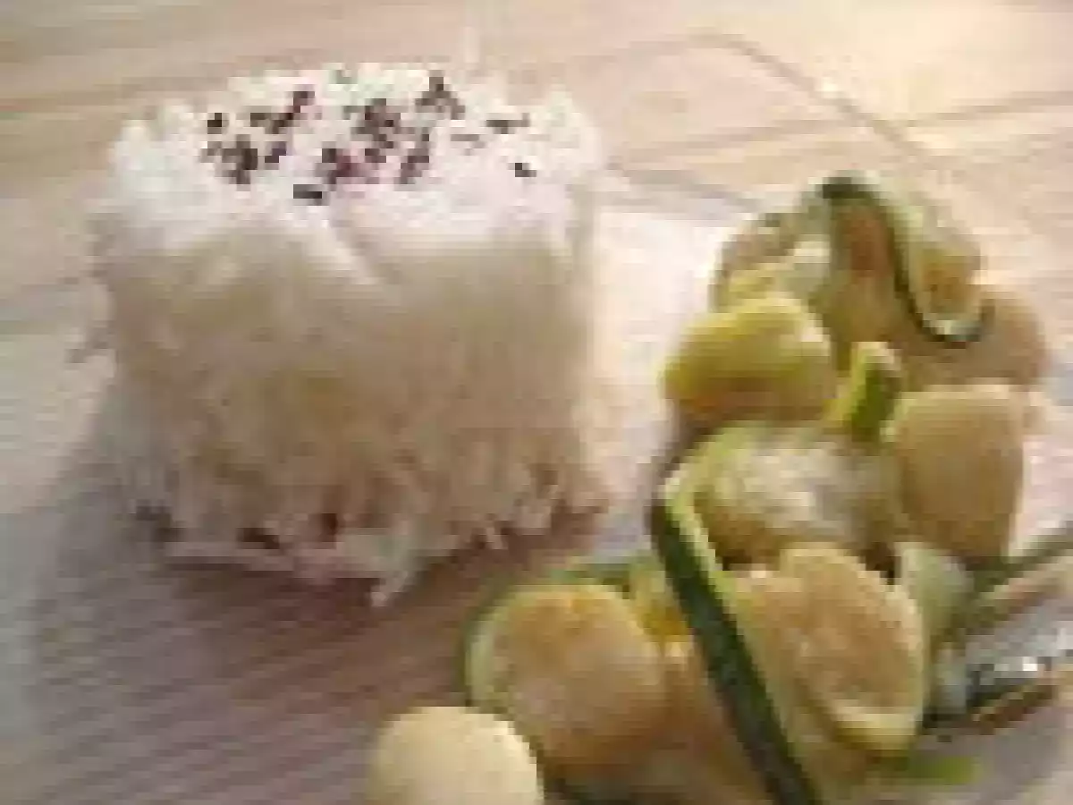 Noix de Saint-Jacques au vin blanc et à la courgette - photo 2