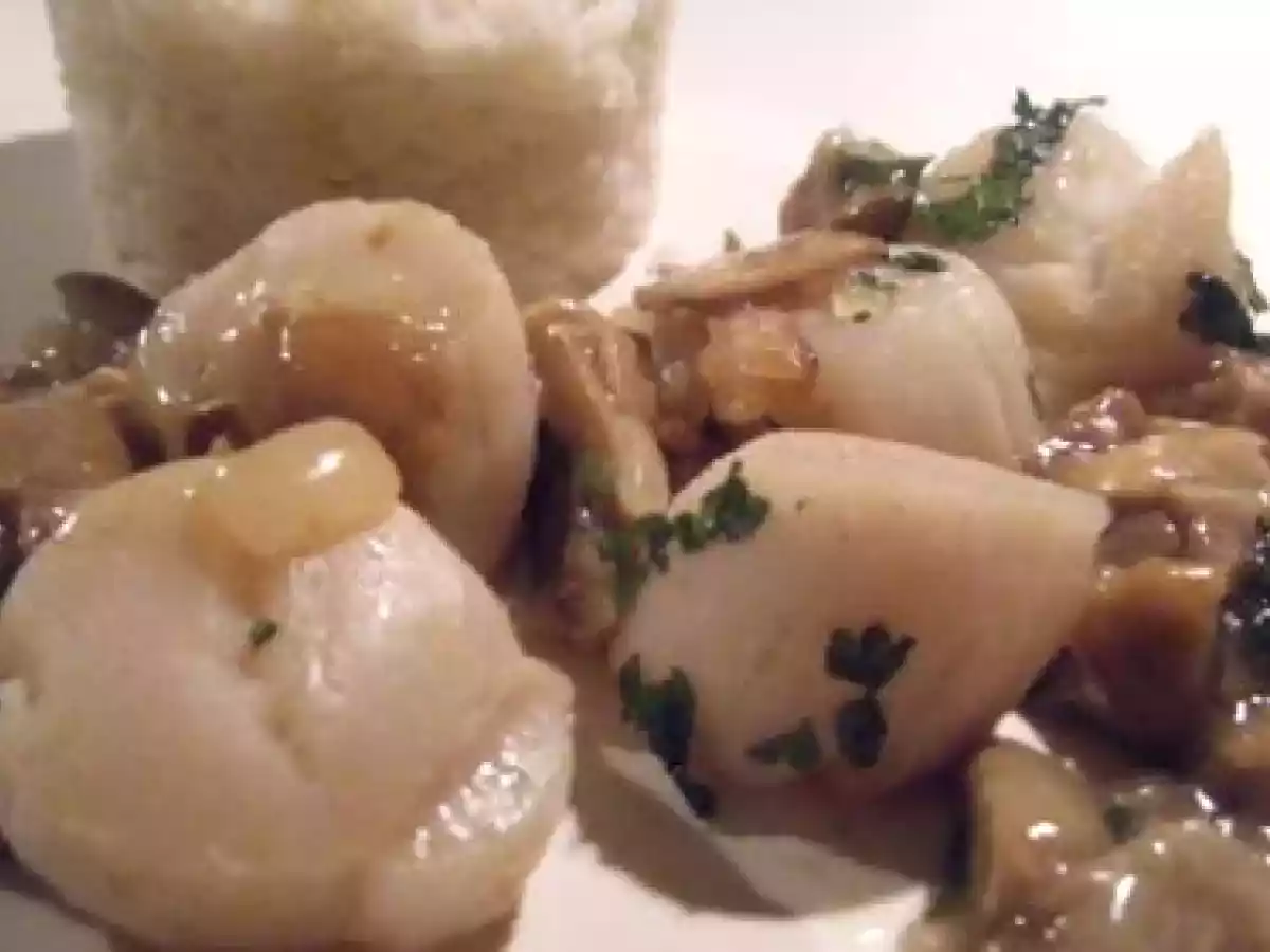 Noix de Saint-Jacques aux Cèpes - photo 3