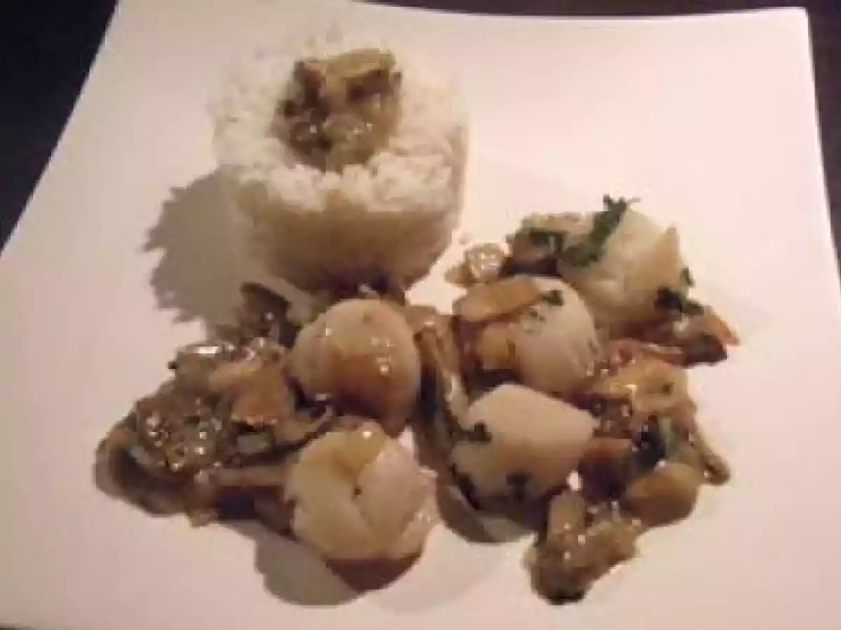 Noix de Saint-Jacques aux Cèpes - photo 5