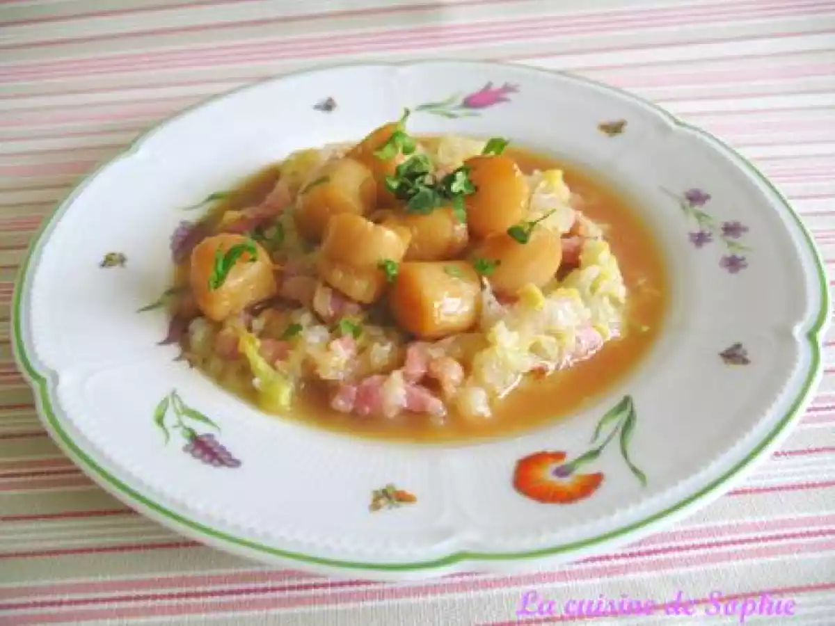 Noix de Saint Jacques aux saveurs japonaises - photo 2